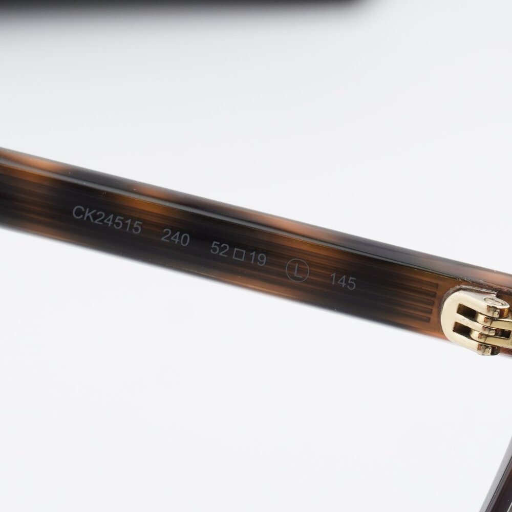 Calvin Klein CK24515 240 Square Eyeglasses 52mm - Havana - Picture 8 of 10
